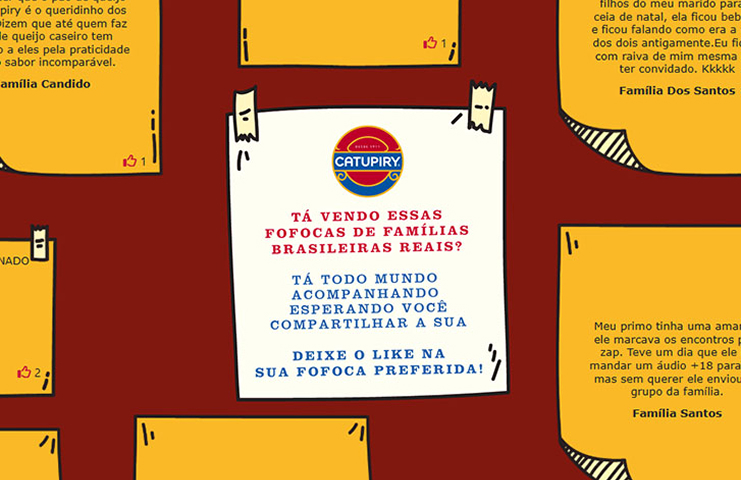 Pão de Queijo Catupiry®: Fofocas de Família